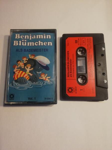 Benjamin Blümchen Sonocord Vol.1 als Bademeister 4-fach Schwarz geschraubt Schwarz mit Roten Cover 31 596-0
